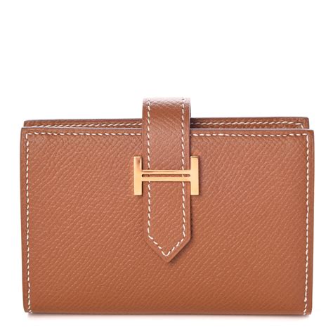 bearn mini wallet hermes|hermes bearn wallet price.